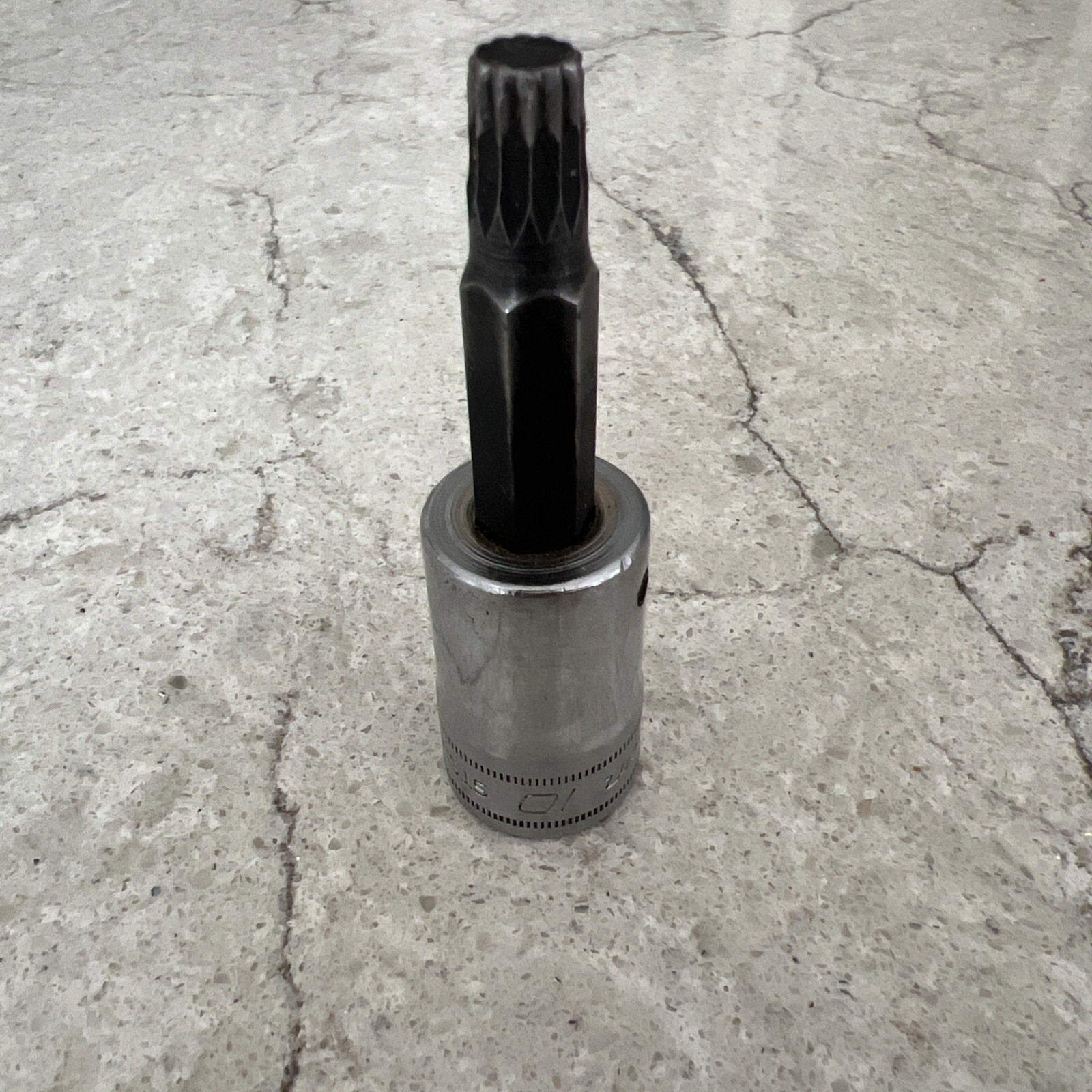 SnapOn Snap-On Tools STSM10B 10mm Long Triple Square Bit Socket 1/2″ Drive
