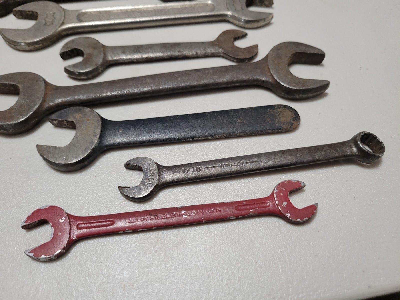 Vintage 34x Wrench Lot Billings Williams Hazet Auto-Kit Easco Lectrolite Buffalo