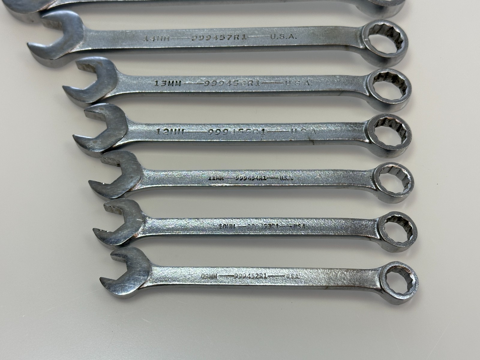 International Harvester USA 999548R1 9pc Metric 9mm-19mm Combination Wrench Set