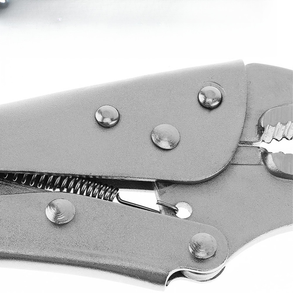 Industrial Grade U-Shaped Locking Plier with 45# Steel Body and 22.5cm Length