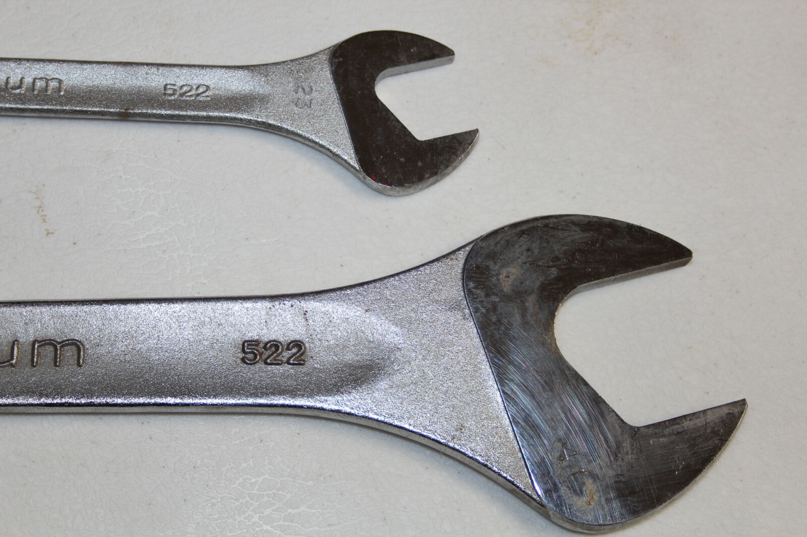 ETERNUM 522 OPEN ENDED SPANNER WRENCH LOT 2pcs