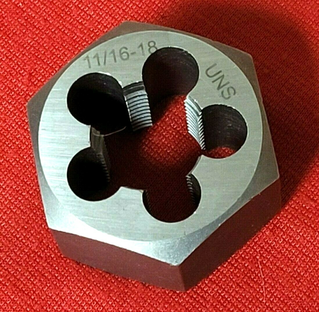 11/16-18 NS x 1-7/16″ Hex CS Hex Die Rethreading A1 416-04418