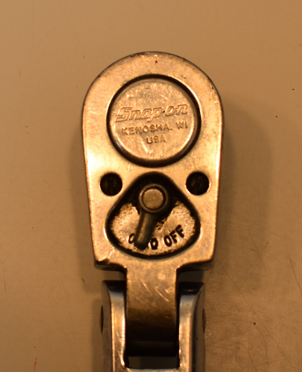 Snap On Vintage F731A Flex Head Ratchet 3/8” Drive 11” Long
