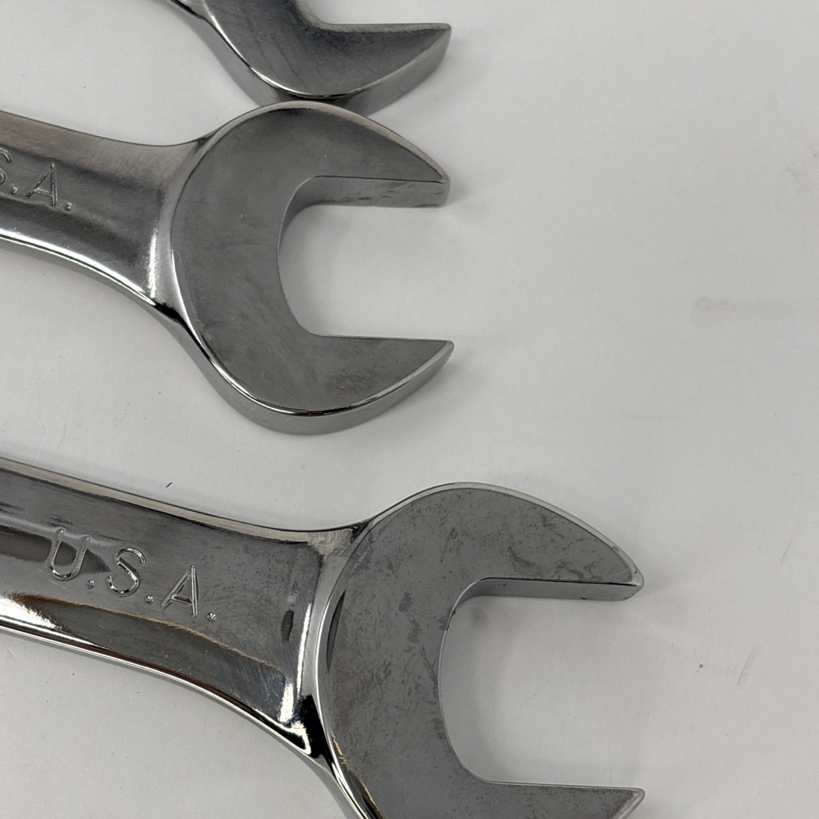 Craftsman SAE Ratcheting Wrench Set 12 Point Reversible 8pc GK F 42404 USA