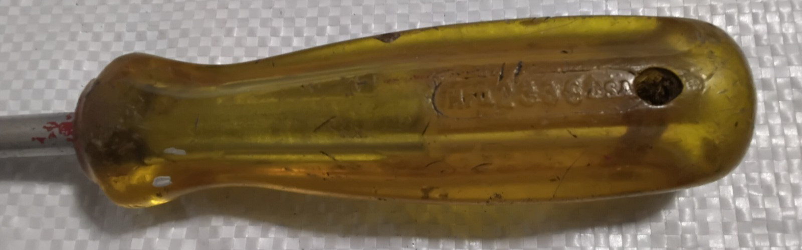 PROTO Tools USA 2336 Gasket Carbon Scraper 1-1/2 inches Wide Amber Yellow Grip