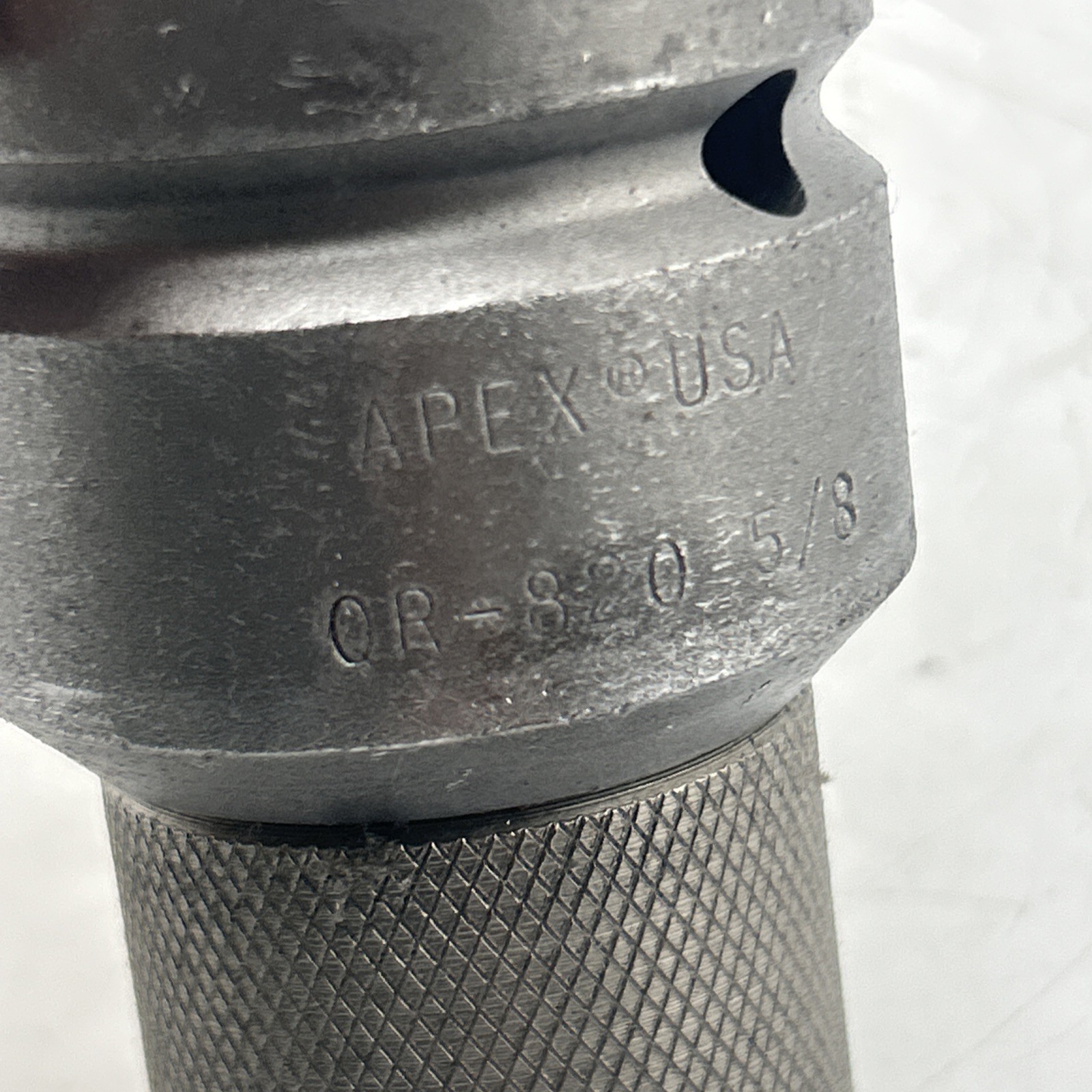 New Apex QR-820 , 1″ Female Square Drive Bit Holder , Quick Releasing Chuck