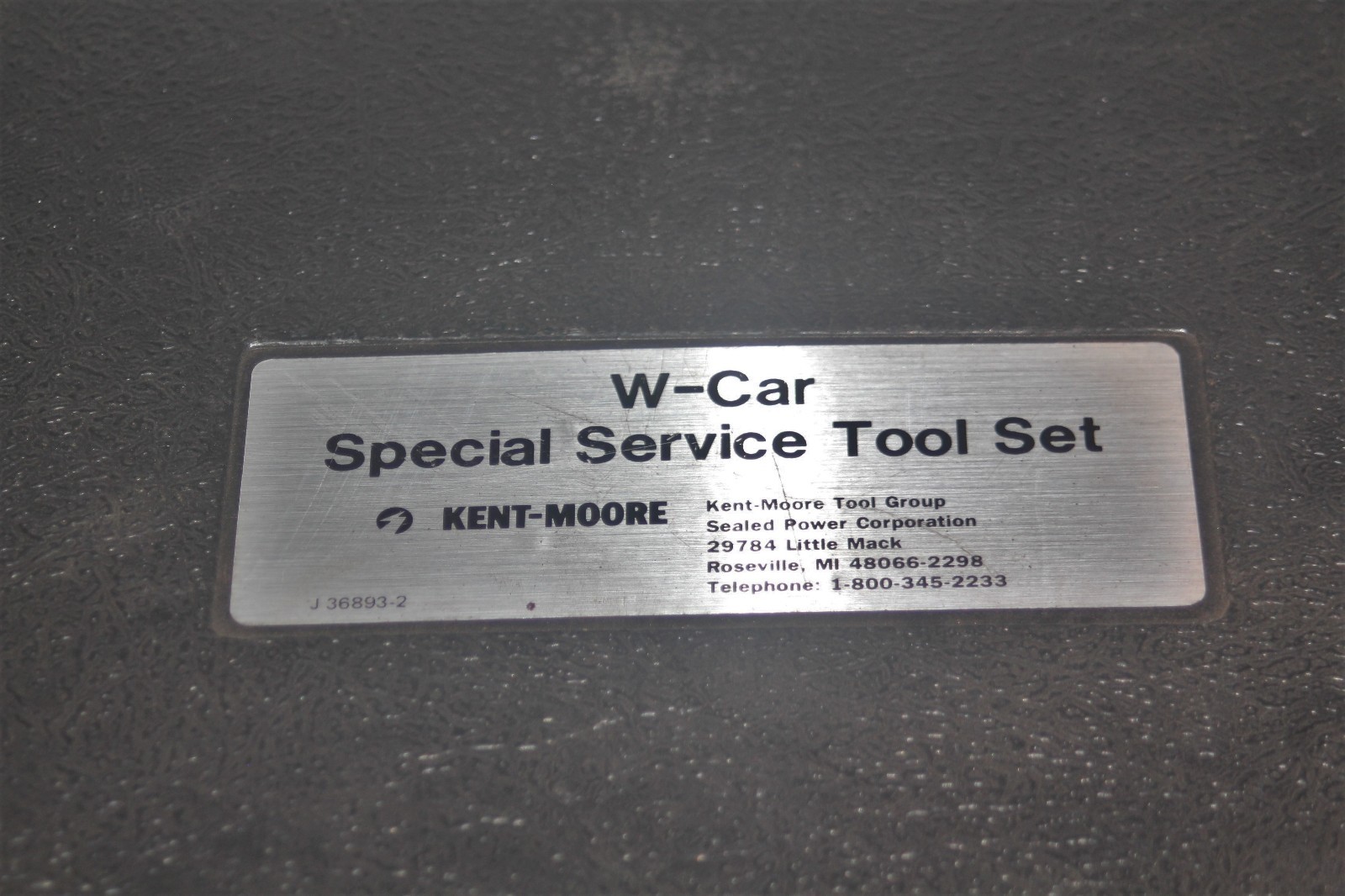 Kent Moore W-Car Special Service Tool Set J 36893-2