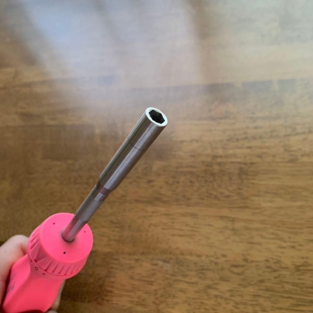 Snap-on SSDMR4B Ratchet Screwdriver PINK W/BITS