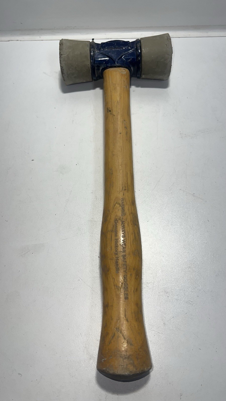 Estwing DFH24 Rubber Mallet – 2 lb Dual-Head Soft/Hard Face Hammer USA