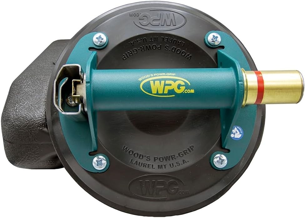 Wood’s Powr-Grip 8″ Suction Cup with Metal Handle and Carrying Case (N4950)