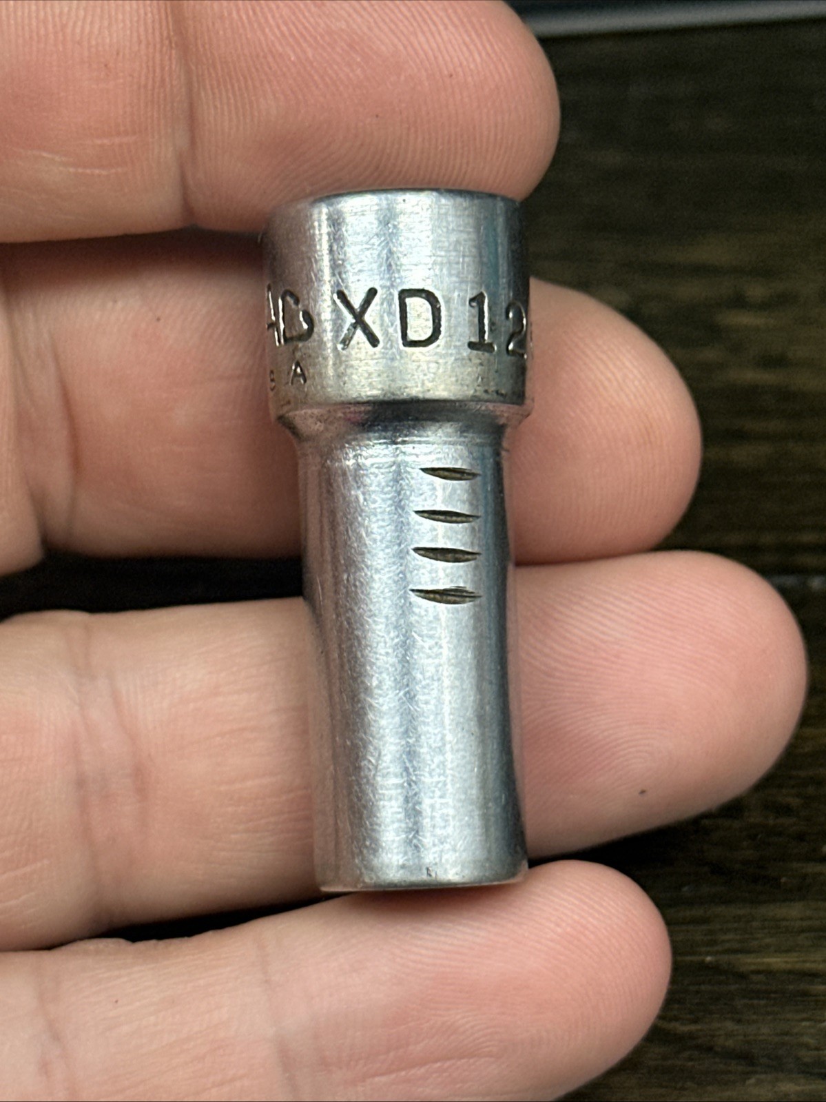 Mac Tools XD126 Socket 3/8″ 3/8″ Drive USA 6 point semi deep crome