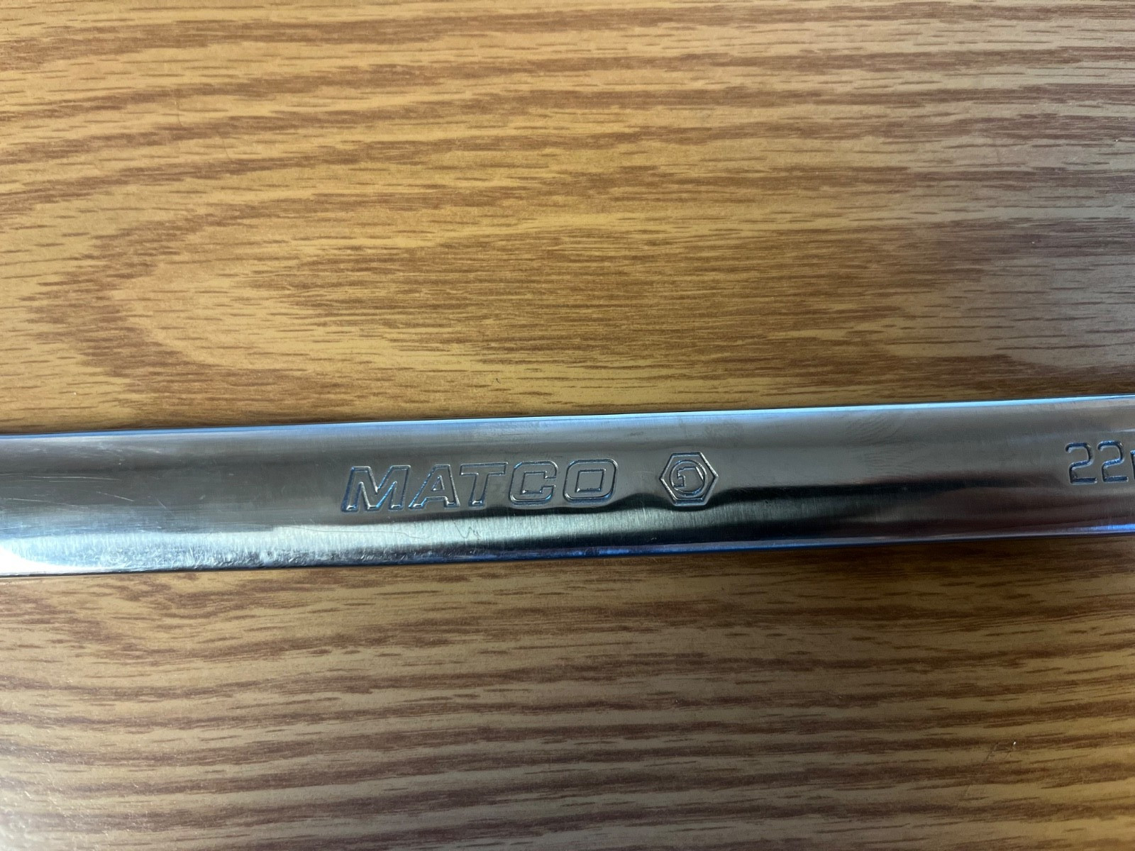 MATCO – MCL22M2 – 22MM COMBINATION WRENCH – 12.5″ LONG – LOC#257
