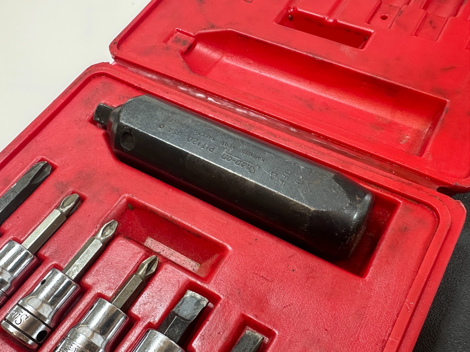 🇺🇸 Snap On Tools USA 208EPIT 8pc 3/8″ Drive Hand Impact Driver Set w/ Case