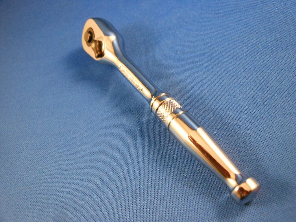 NEW JobSmart of Tractor Supply Co. 1/4″ Drive 72 Tooth Chrome Ratchet Wrench