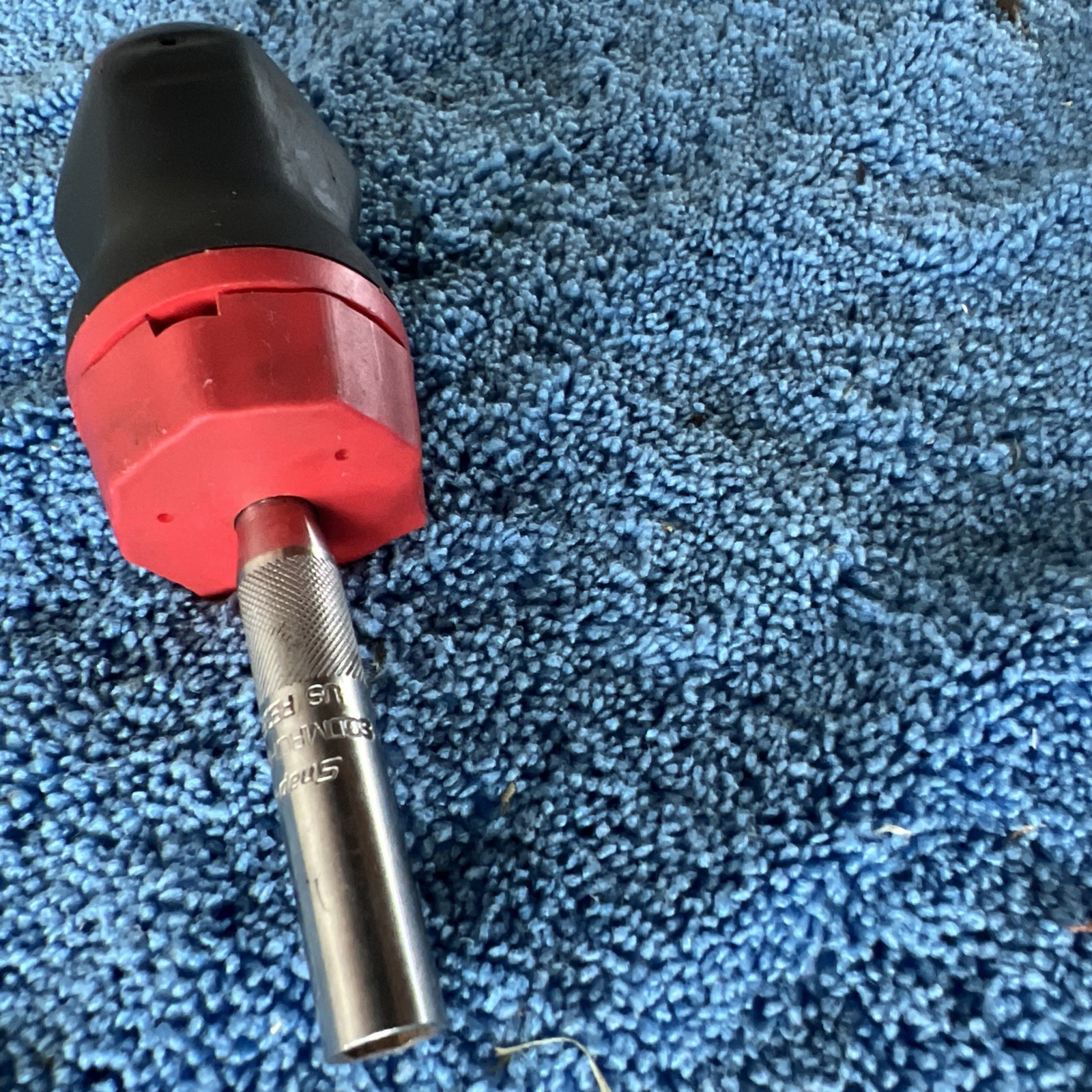 Snap-on Stubby Ratcheting Screwdriver SSDMR1A *Black / red HARD HANDLE