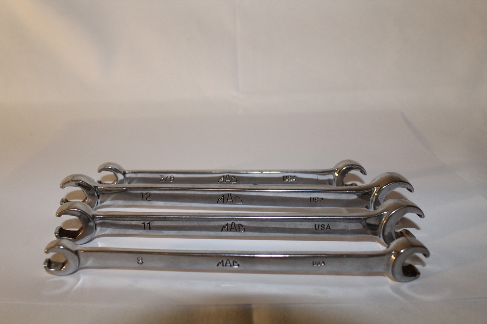 MAC SAE Metric Flare Nut Wrench Set 8mm, 10mm, 11mm, 12mm, 13mm, 14mm, 3/8, 7/16