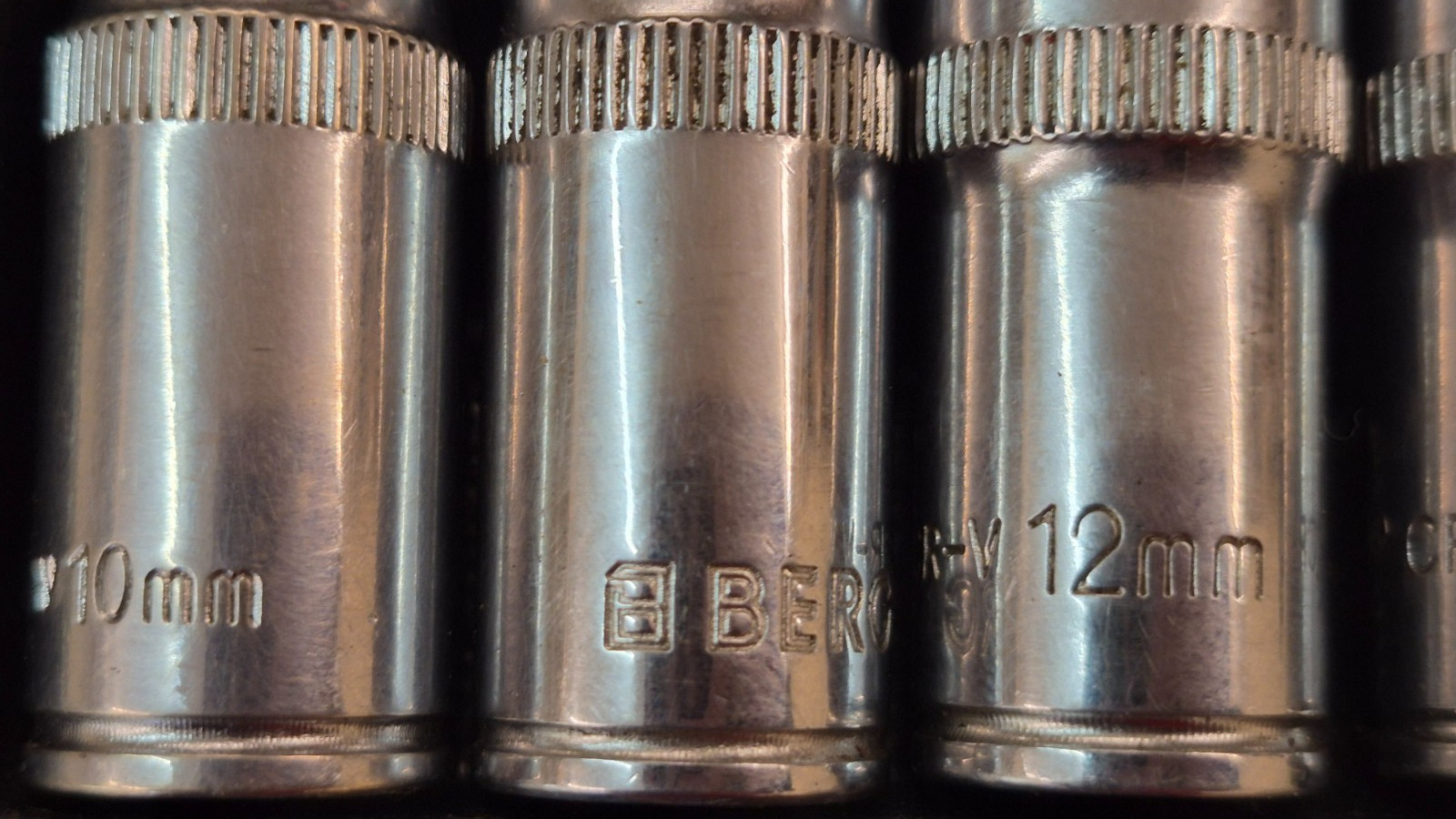 Joblot metric sockets, BA spanners, 8mm to 4.5mm spanners, small record anvil
