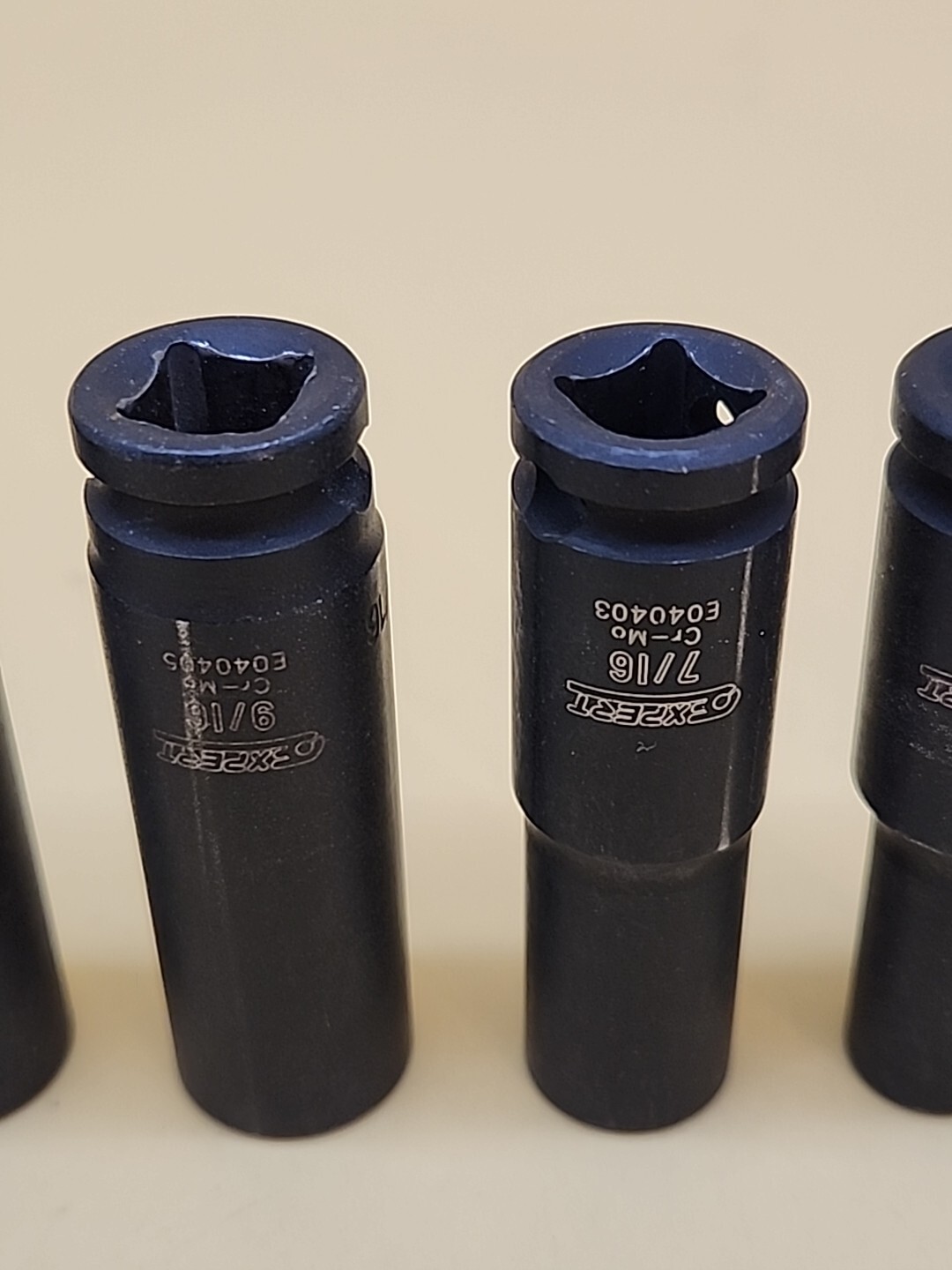 Expert E040401 -E040408 3/8″ Drive Impact Socket Set 8ea 6 Pt Metric / SAE