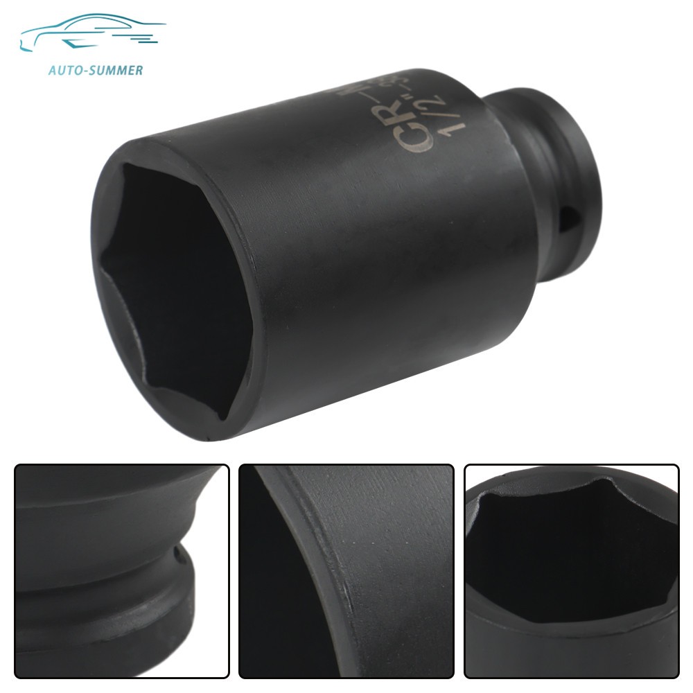 1/2″ Drive Metric Axle Hub Nut Socket 9pcs 29-38mm Deep Impact Socket Tool Kit