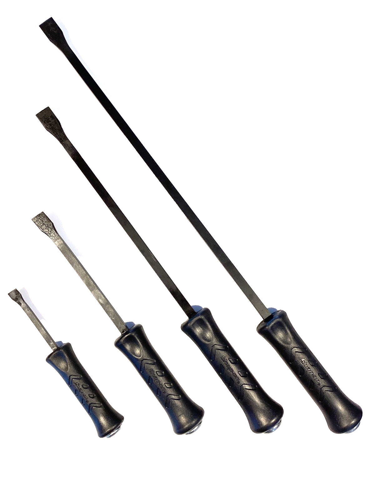 Snap on USA SPBS704A 4 Piece Dark Titanium Hard Handle STRIKING Pry Bar Set MINT