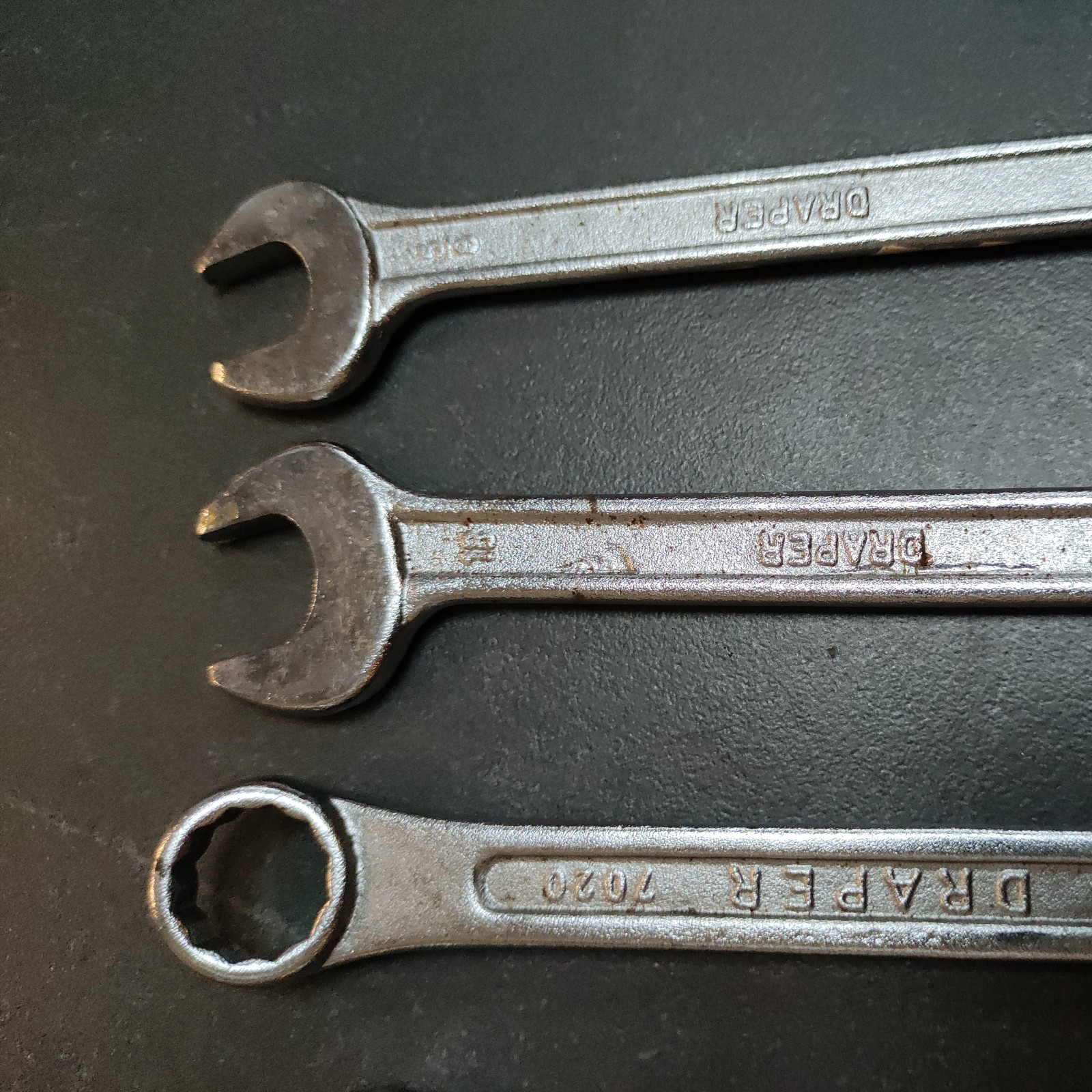 6x Elora Draper Spanners Imperial and metric bundle