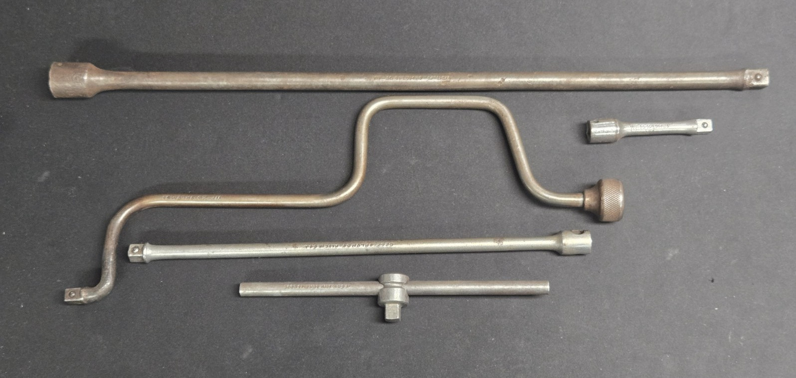 Vintage Plomb Extensions, Speed Handle, Sliding T Bar Lot, USA