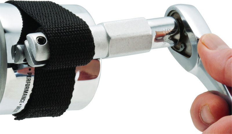 BikeMaster 1/2 Inch Oil Filter Strap Wrench – Adjustable, Non-Slip