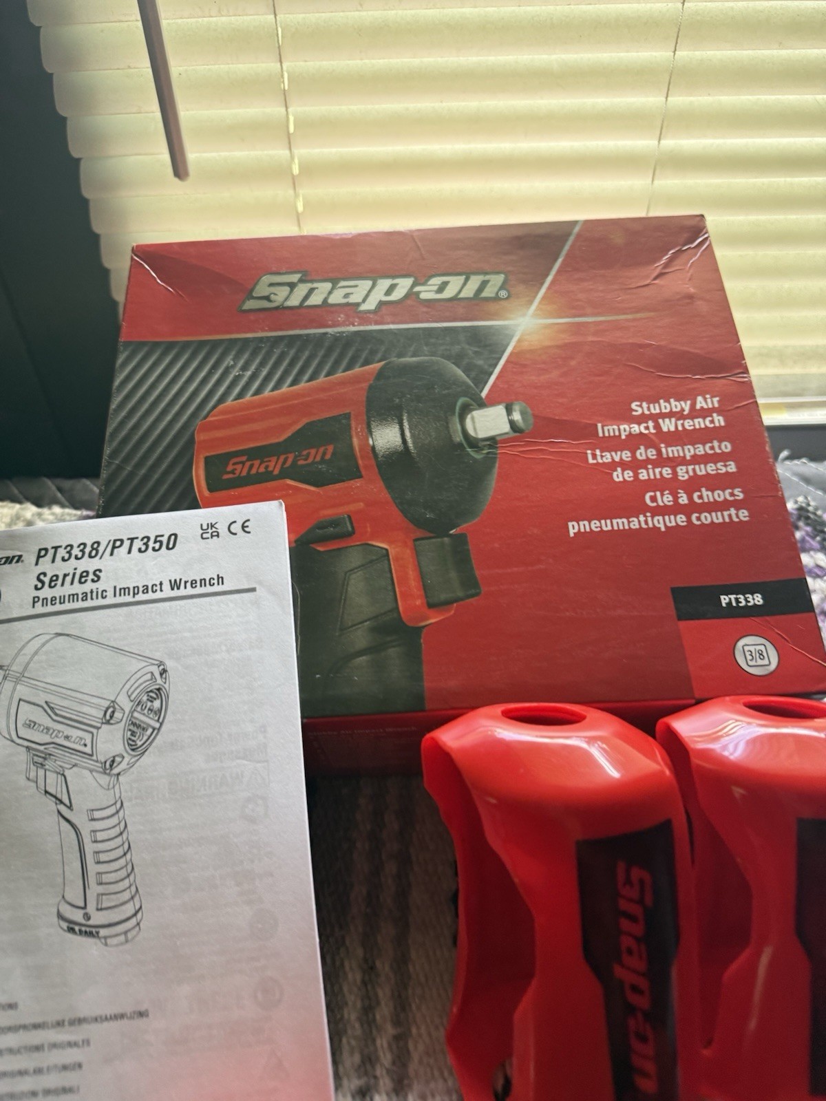 Snap On 3/8 And 1/2 In Compact Air Impact