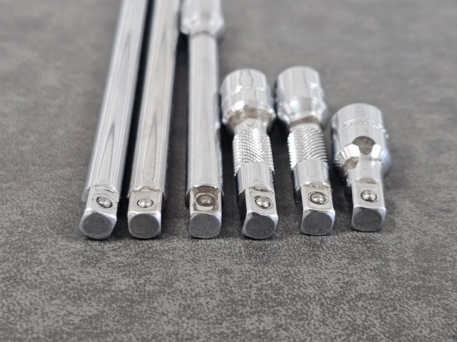 Snap-On 6pc 1/4″ Drive Extensions TMX1 TMXK2 (x2) TMX4 TMXK80 TMXK110