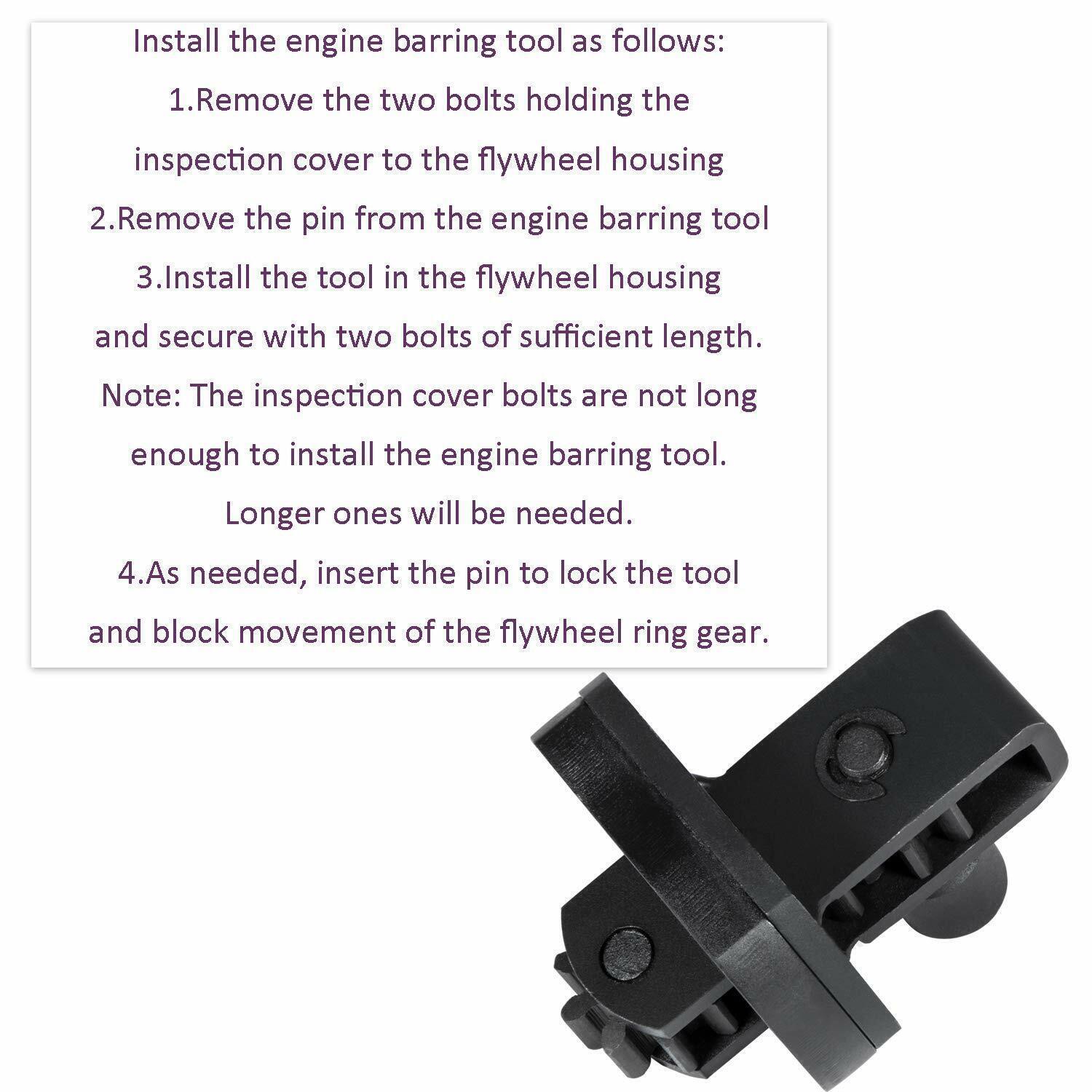 For Detroit Diesel DD13 DD15 DD16 Engine Turning Barring Tool W904589046300