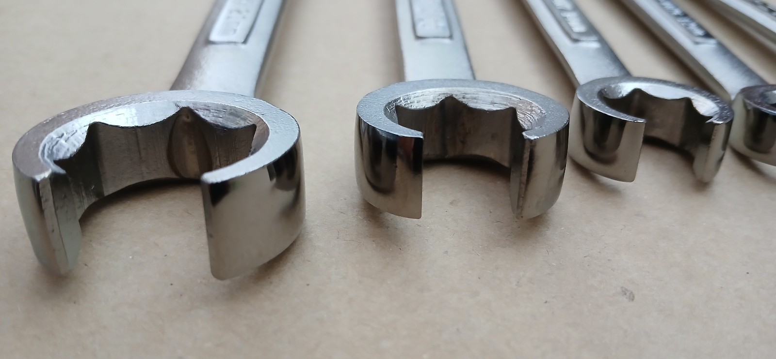 NEW CRAFTSMAN VINTAGE SEARS 5pc METRIC Flare Nut Wrench Set VA VV 9mm – 21mm USA