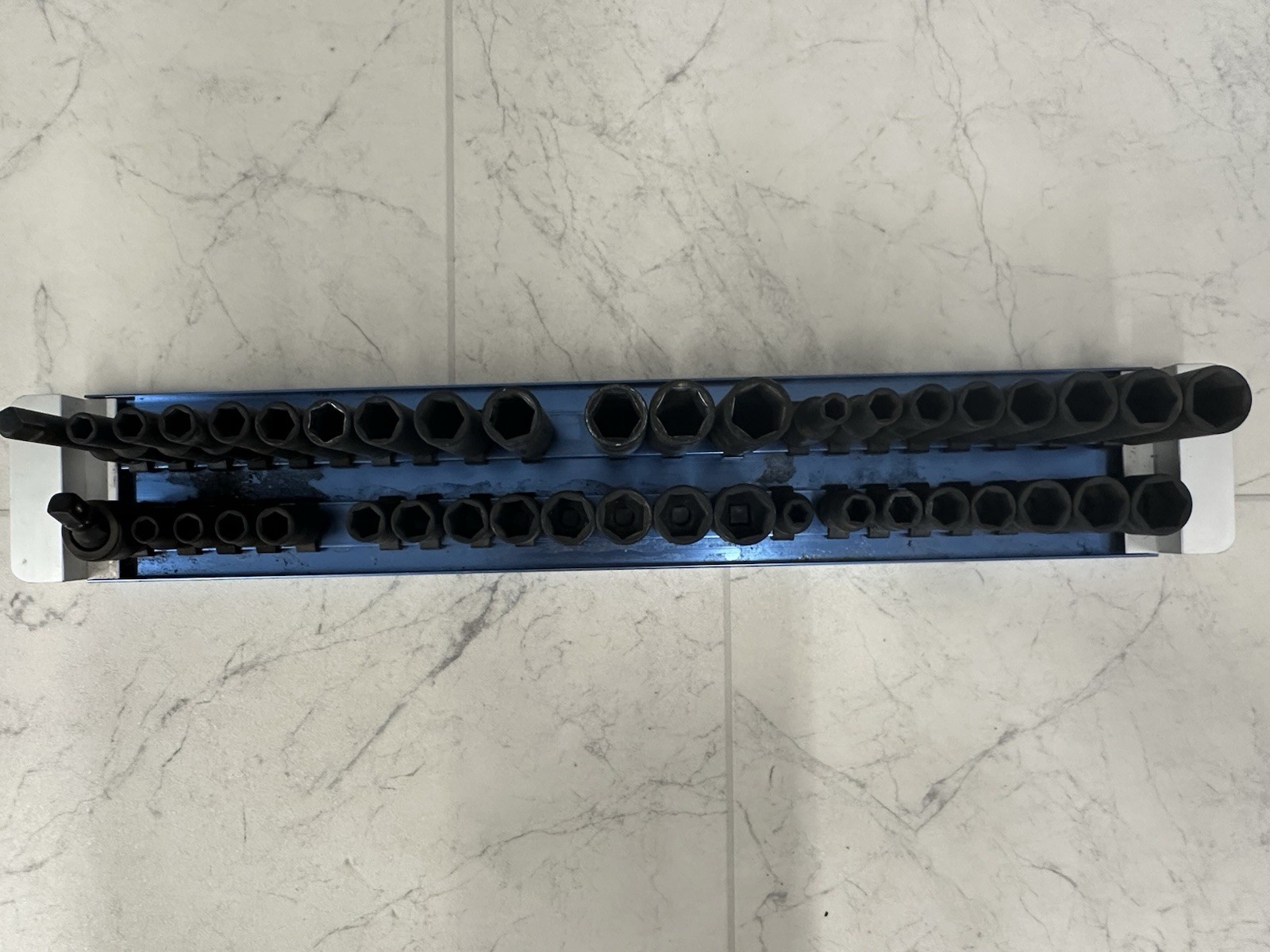 EXPERT 42 PIECE DRIVE SOCKET SET 8MM TO 19 MM DP 5/16 TO 3/4 DP 5/16-3/4 SHALLO