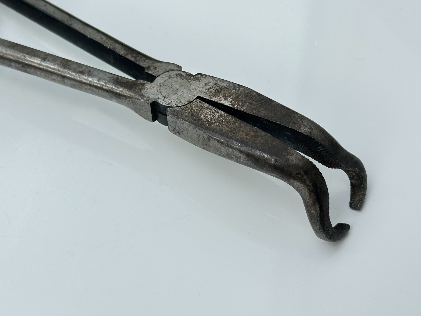 MAC Tools P301787 Long Reach Hose Pliers, Spring Loaded, Red Grip Handle