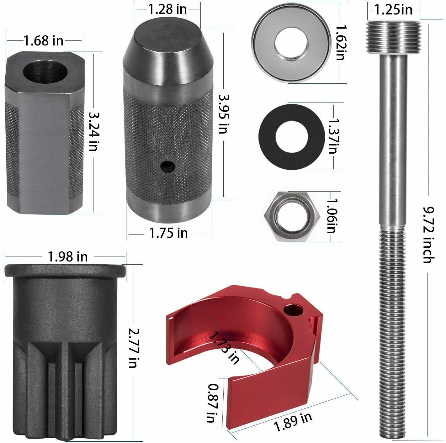 Injector Sleeve Remover Installer Set,Injector Height Tool+Engine Barring Socket