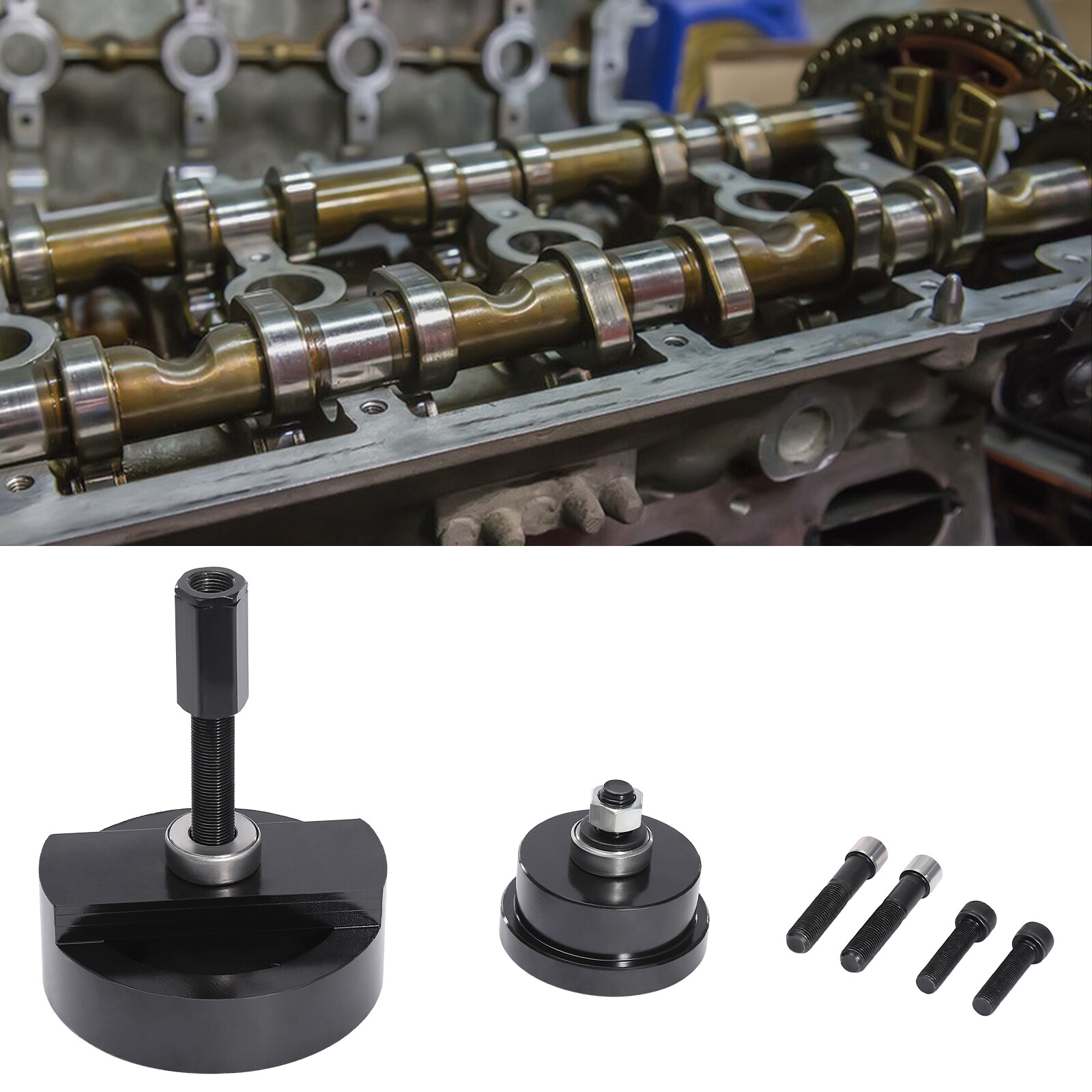Crankshaft Front Seal Installer Rear Tool Set For Ford 2004-2010 4.5L 6.0L 6.4L