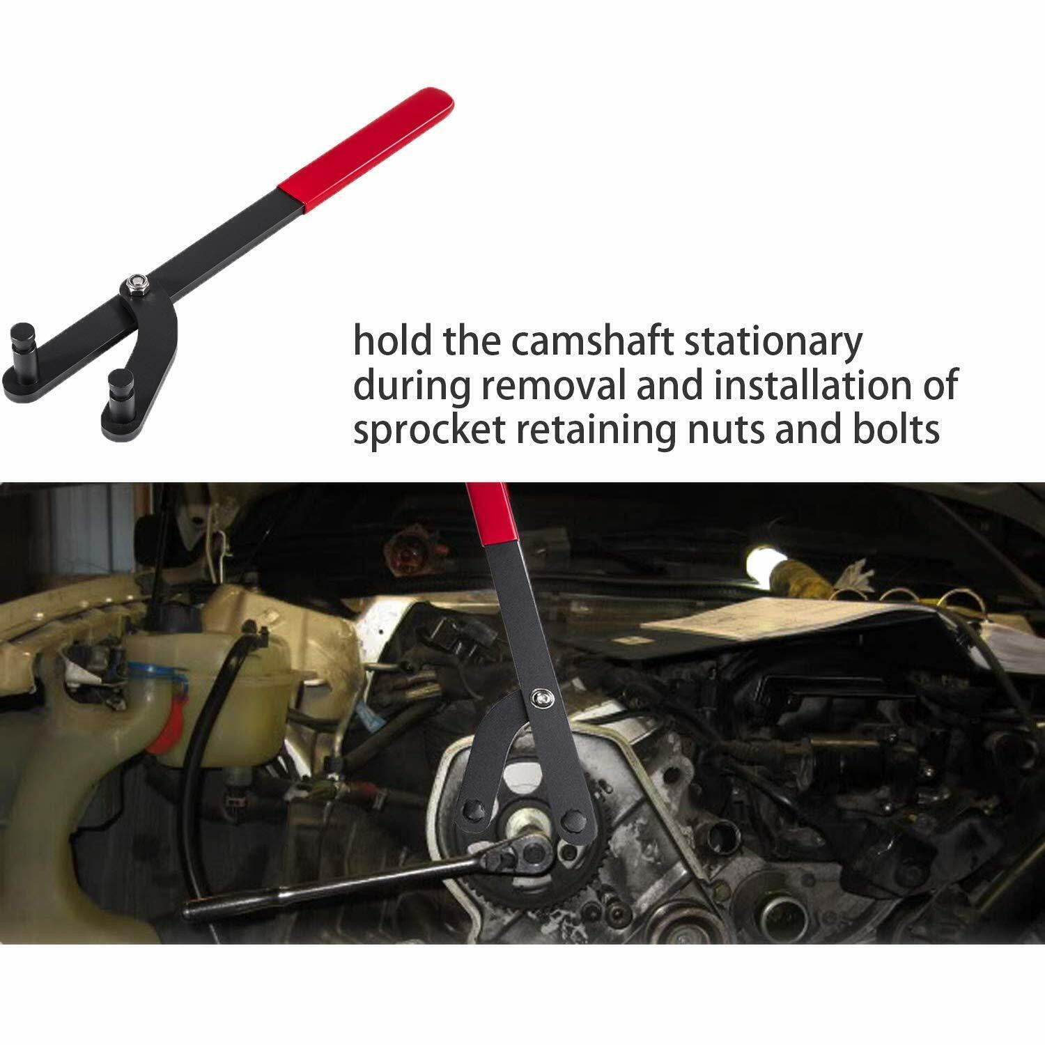 Cam Pulley Holding Tool For Dodge, Ford, GM, Honda, Mazda, Nissan, Toyota, Volvo