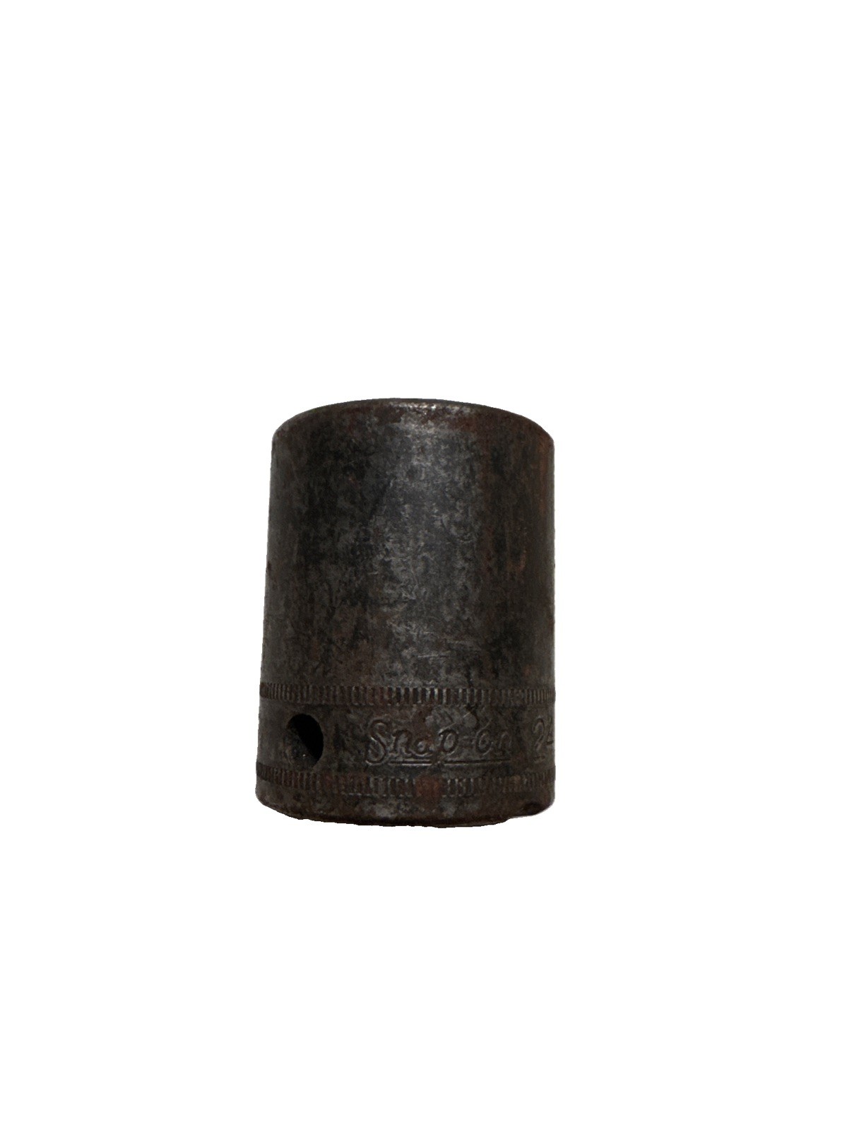 Snap On IMM240 24mm 1/2″ Drive 6Pt (Flank Drive) Shallow Impact Socket USA