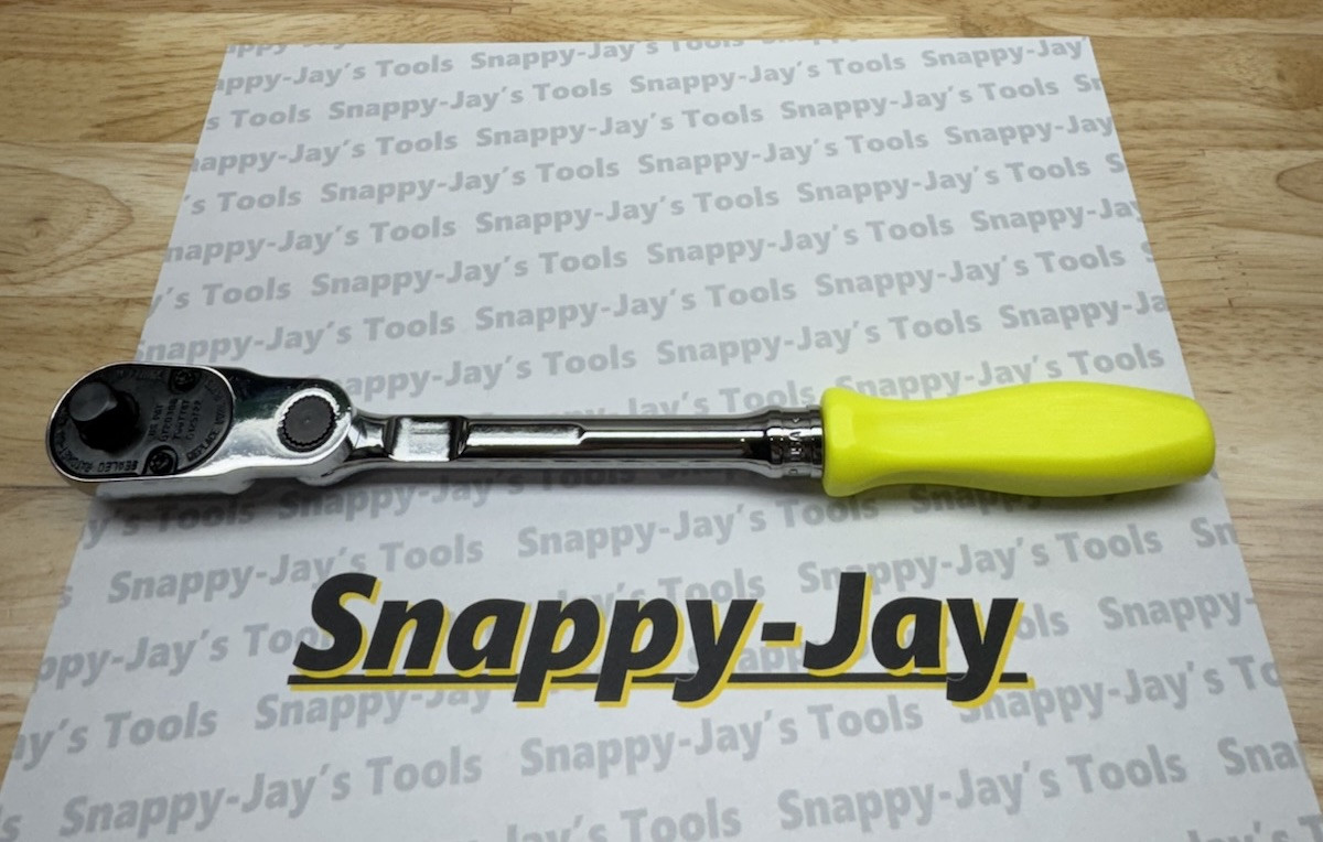 Snap-on Tools HI-VIZ 3/8″ Drive Hard Grip Multi-Position Ratchet FHD80MPHV