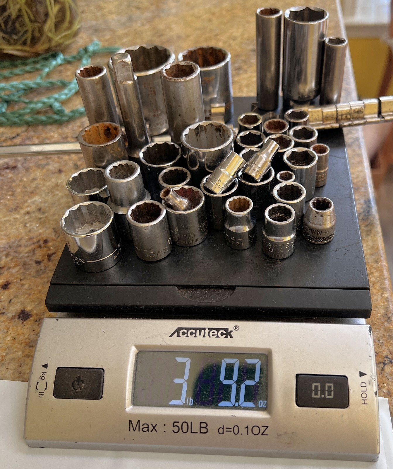 Craftsman Sockets, 44 G and EE Series, extensions, socket rack, 1/4, 3/8, 1/2 dr