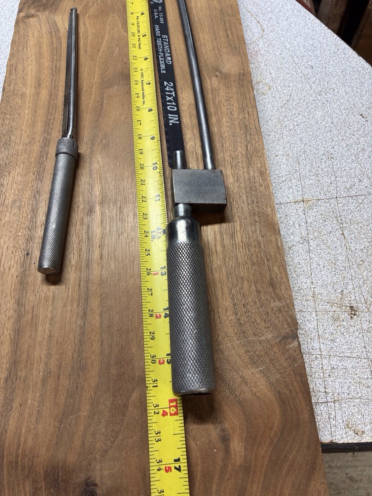 Vintage Snap-on A-51 mini hacksaw And Unmarked Proto 344 Both Low Clearance