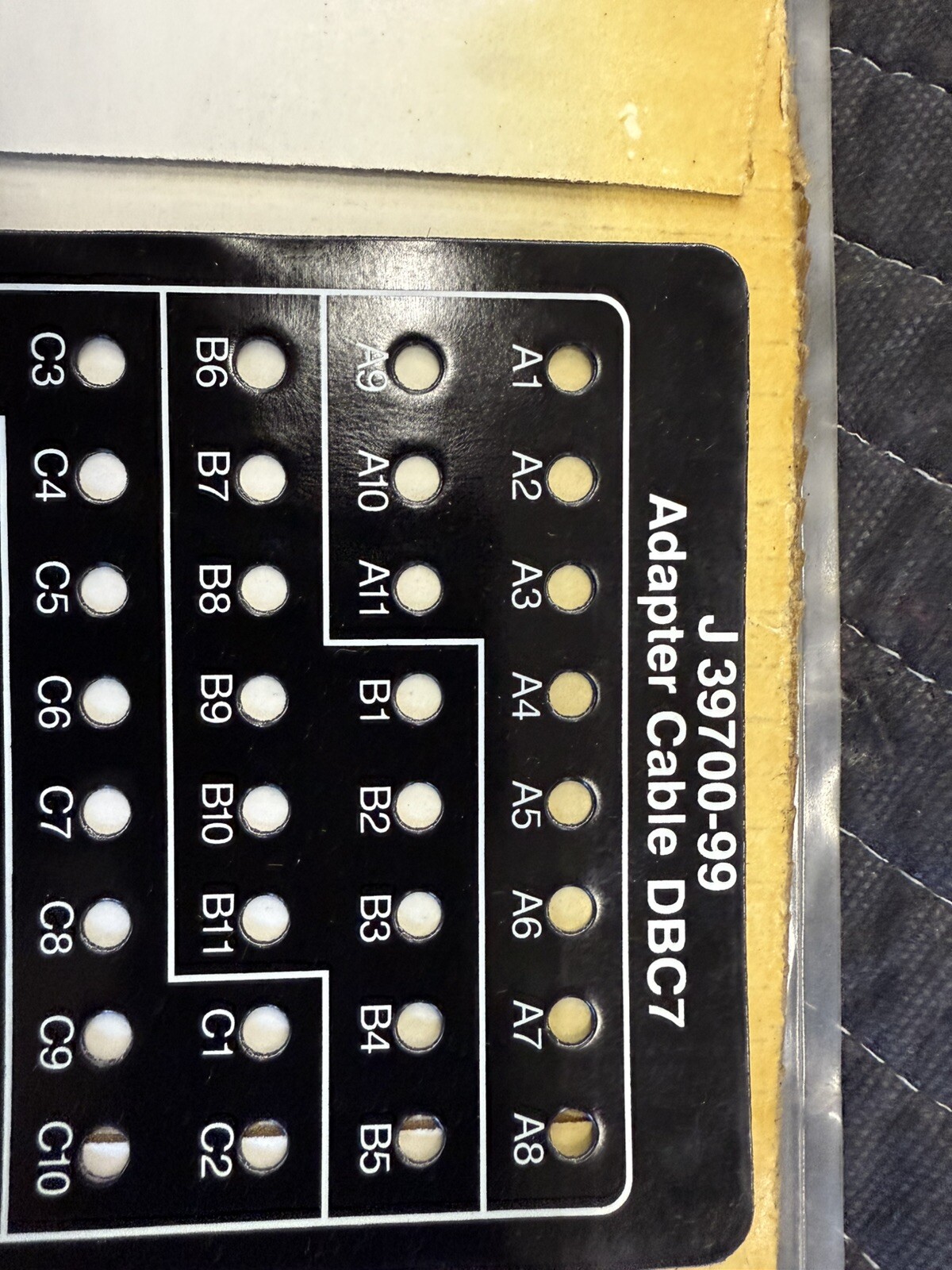 Kent Moore J-39700-99 Breakout Box Adaptor With Magnetic Overlay