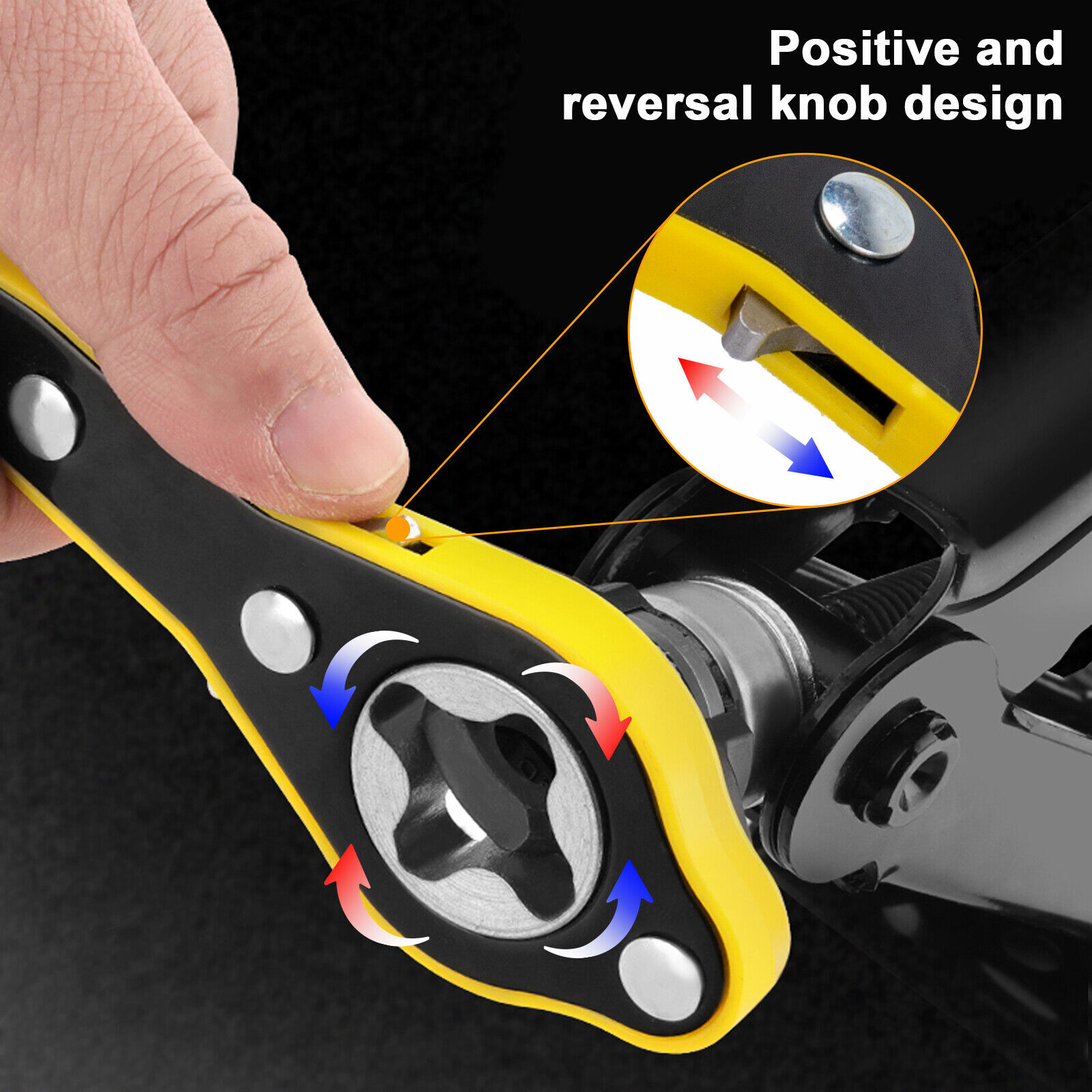 Car Scissor Jack Ratchet Wrench Tire Wheel Lug Handle Labor-saving Repair Tool