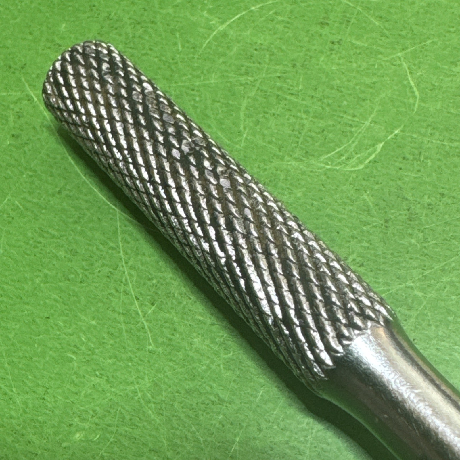 Vintage Penens Corp MFD USA 4.5” Long 1/4″ Drive Knurled Handle Ratchet MPN 1060