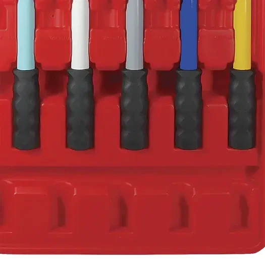 AFF 5 Pc Preset Torque Wrench Set 1/2″ Drive 65-140 ft-lb Lug Nut Service Kit