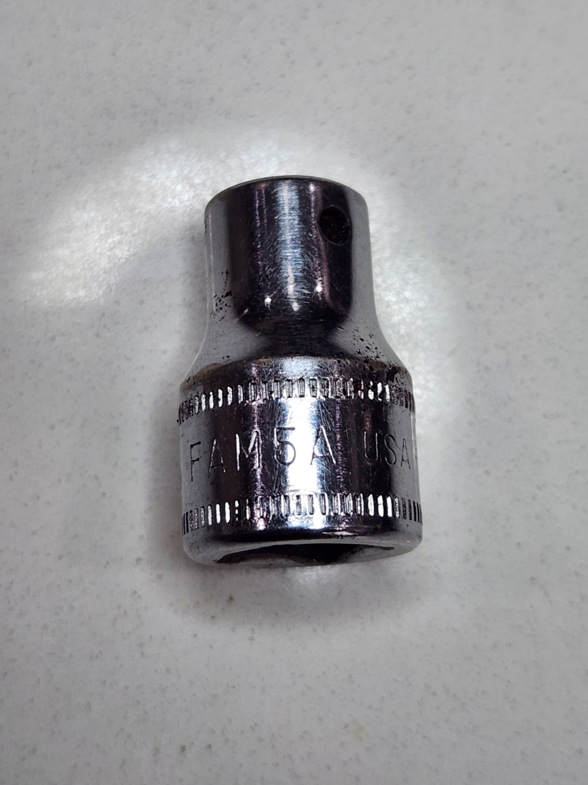Snap On 3/8″ Drive 5MM Hex Bit Socket Holder Only Missing Bit FAM5A