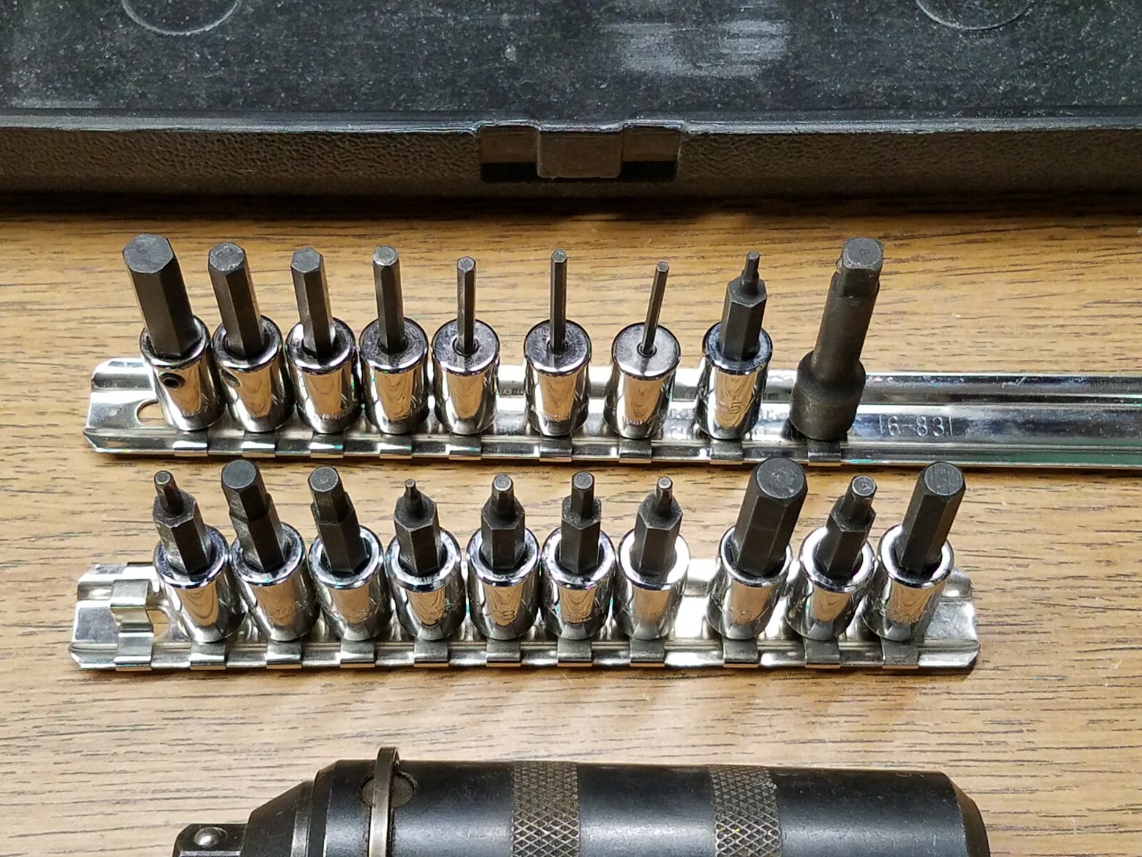 Manual Impact Driver Set 32 pc with Jawco #208 3/8 in. Bits and Craftsman Case