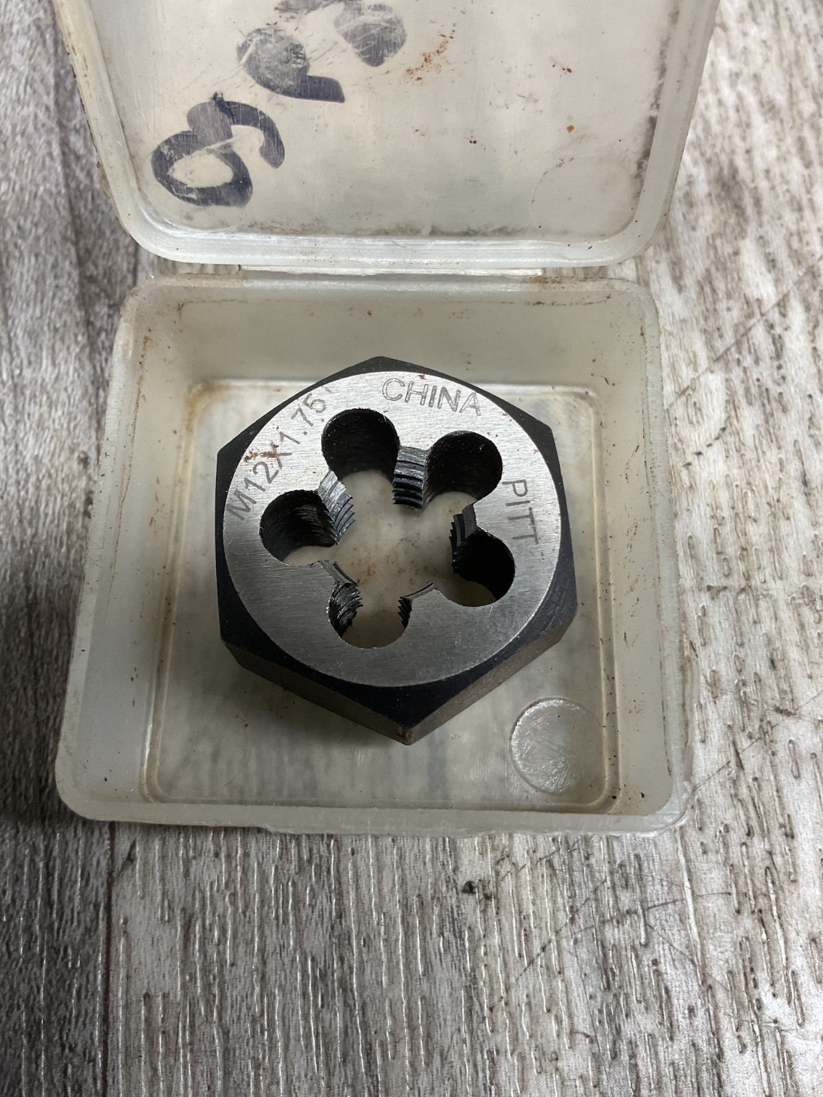 PITT M12 x 1.75 Rethreading Die *NOS* #4016X102SI