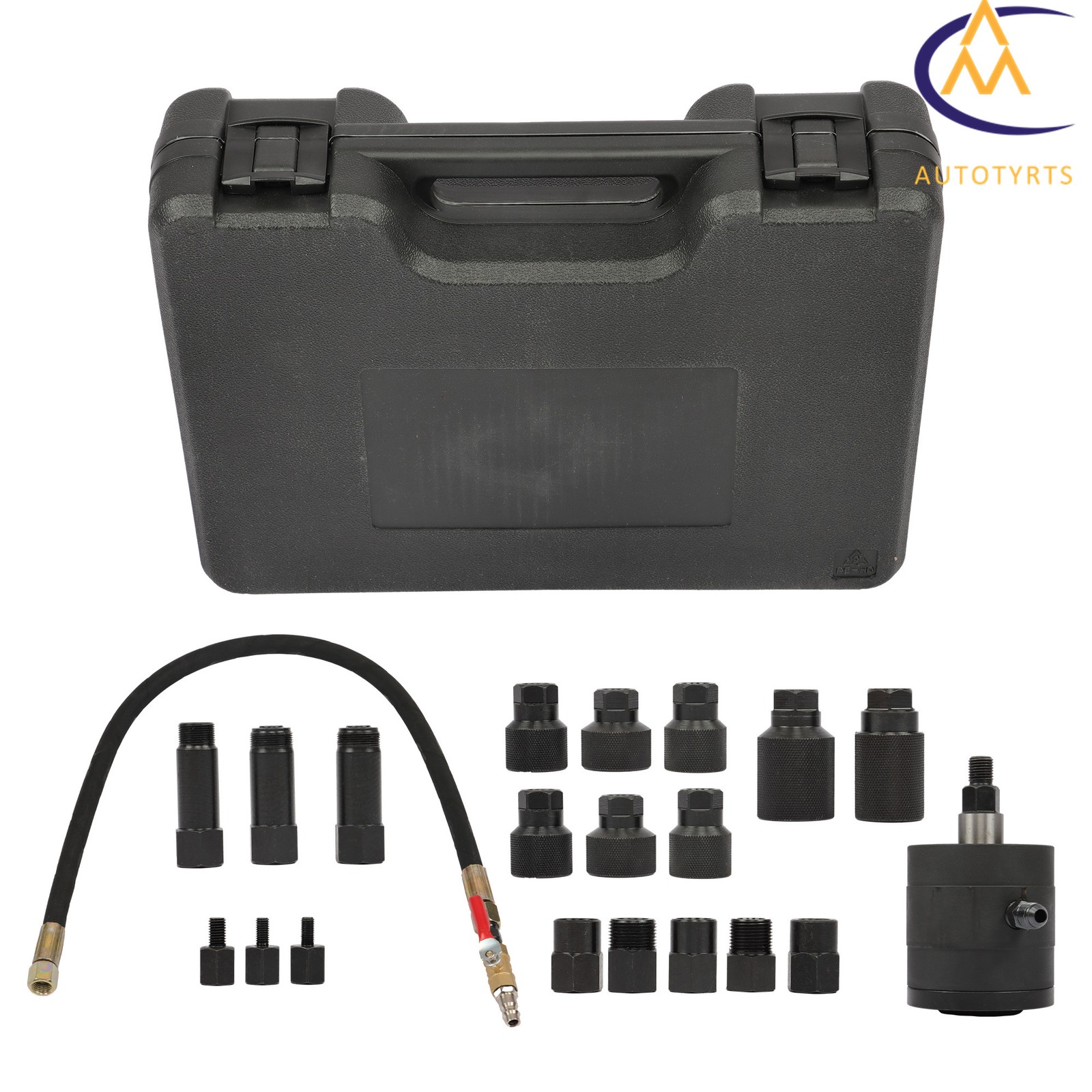 Diesel Injector Puller Complete Pneumatic Injector Extractor Puller Kit 21PCS