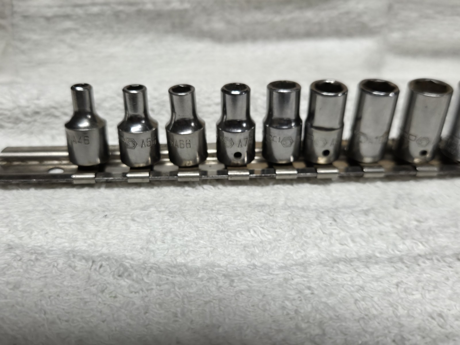 Matco Silver Eagle USA ¼» Drive Socket Set Gearwrench 84 Tooth Ratchet 81011F