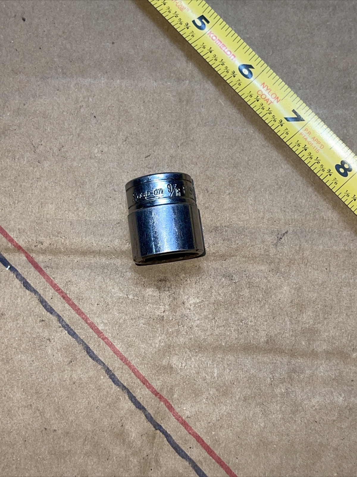 Snap-on Tools USA F381 9/16 In SAE 3/8” Drive 8 Point Socket